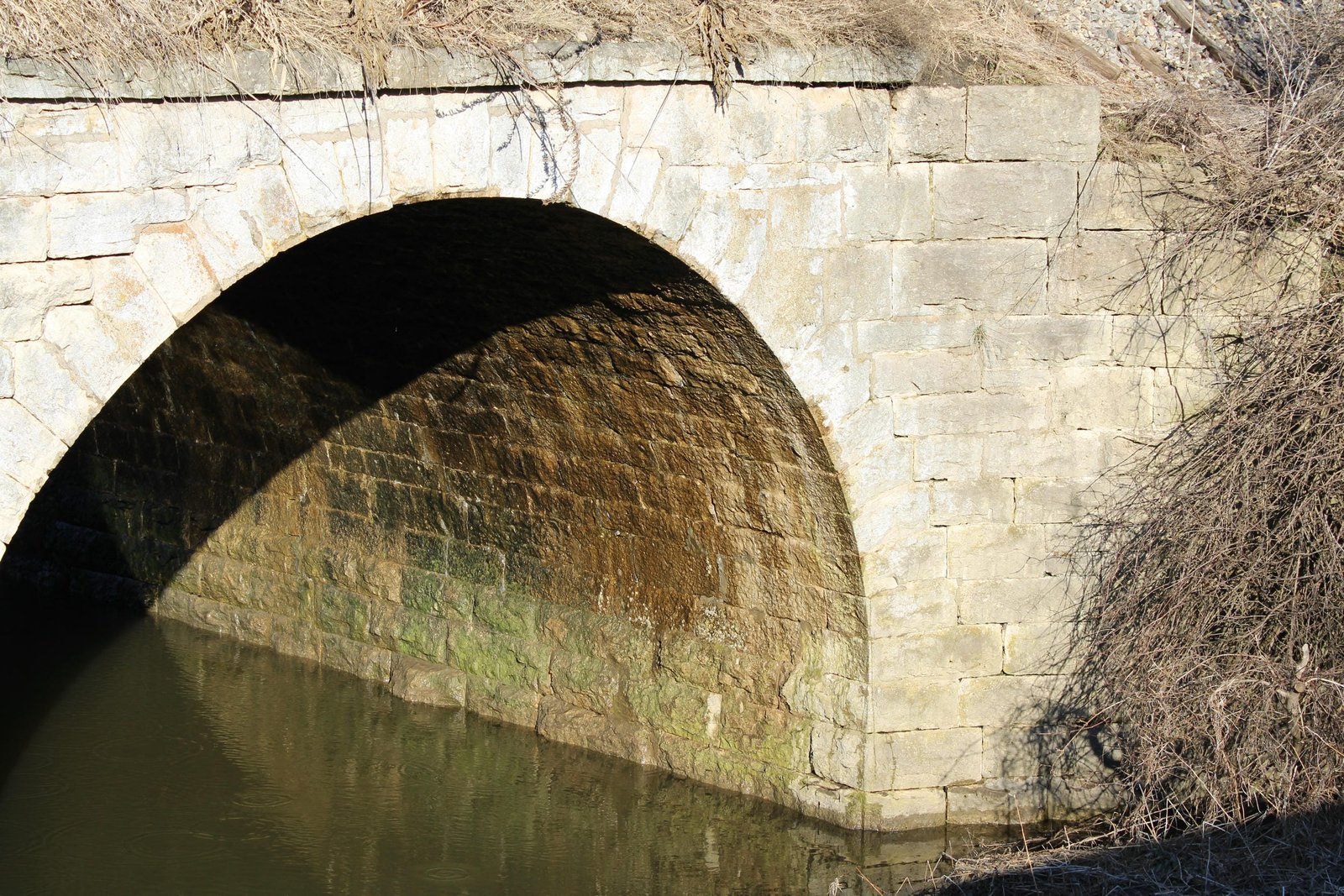 West abutment